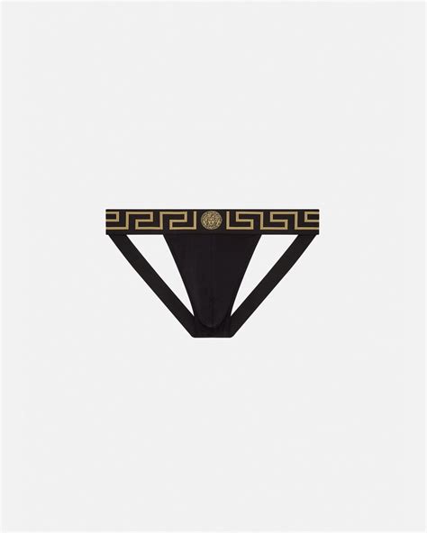 versace jockstrap|Versace Jockstrap mit Greca.